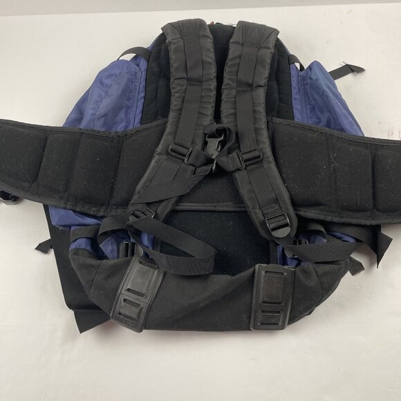 Vintage Kelty Redwing Internal Frame Hiking Backpack Blue Padded Straps - Picture 2 of 14
